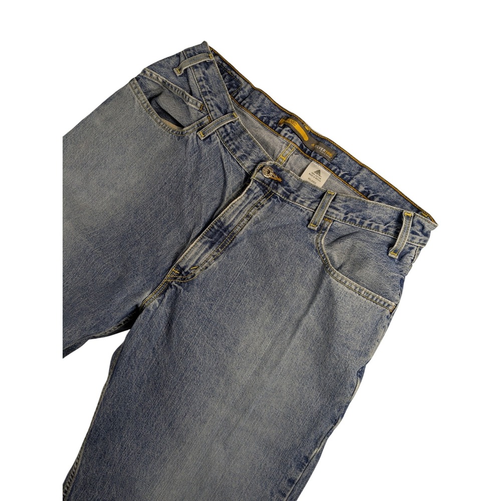 VTG‎ Levis Silver Tab Relaxed Fit Jeans Mens Fits 34x28 Light Wash Denim Casual